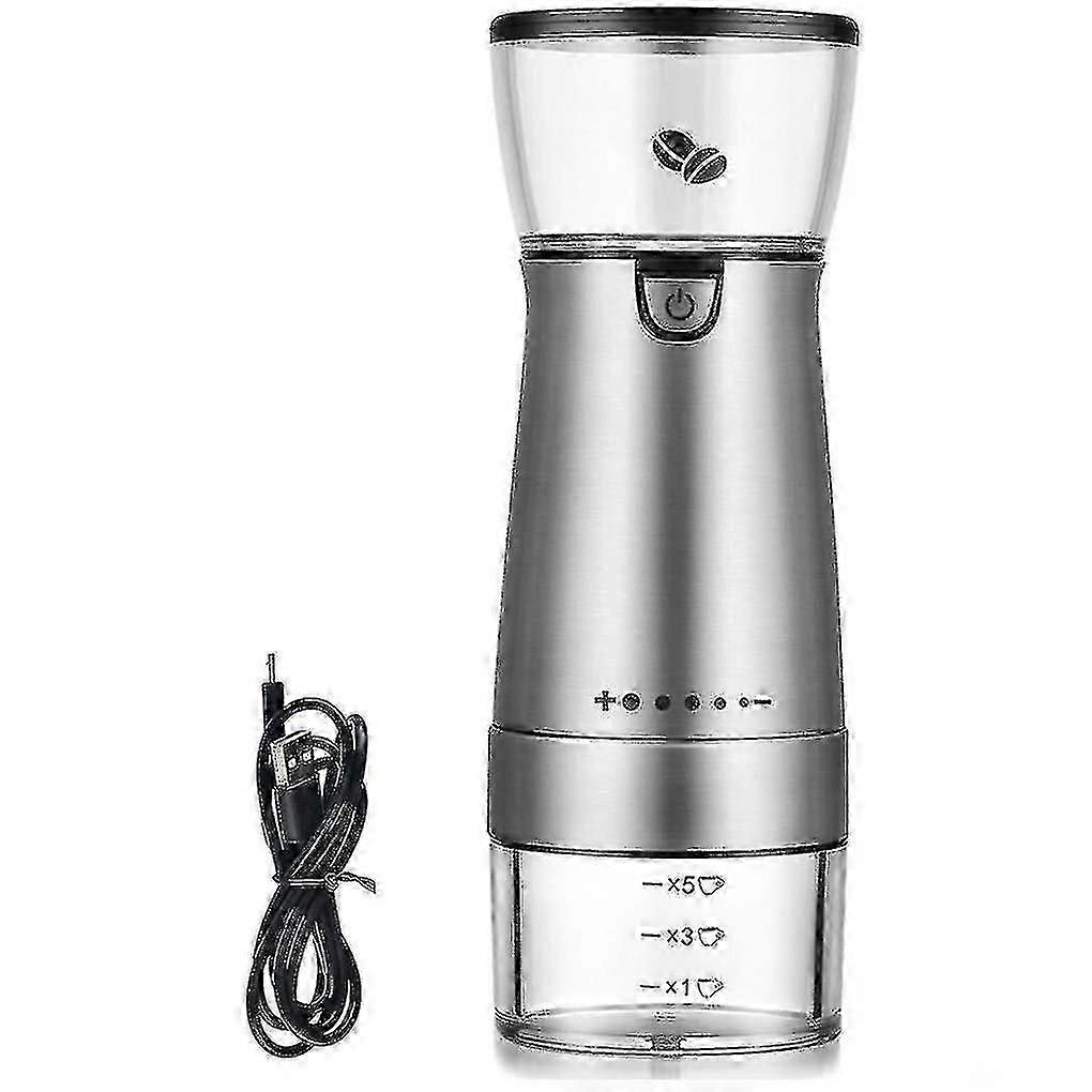 Electric Coffee Bean Grinder Handheld Usb Charging Coffee Maker Spice Grinder