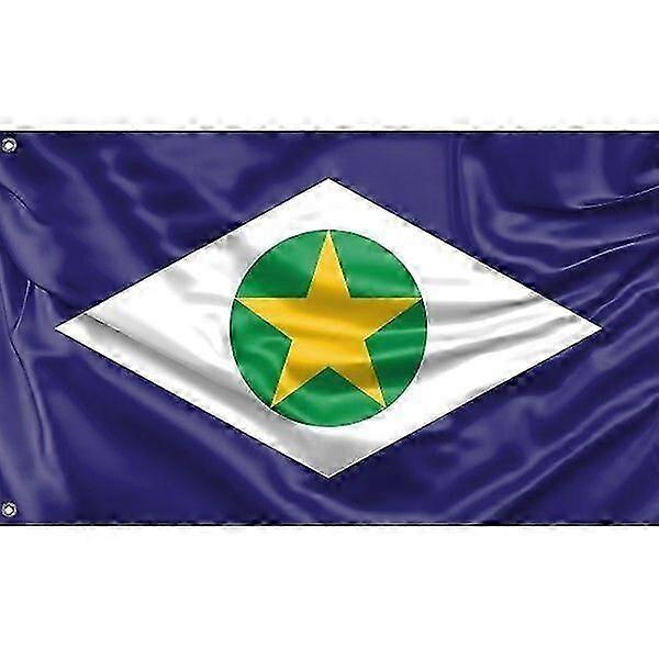 Mato Grosso, Brazil Flag