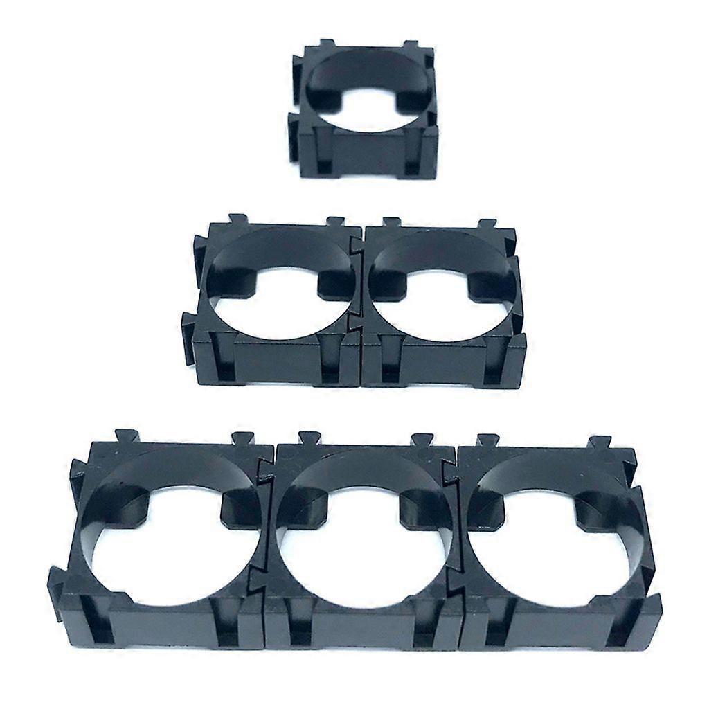 100 Pieces 18650 Battery Spacer Frame Radiating Holder Plastic Bracket