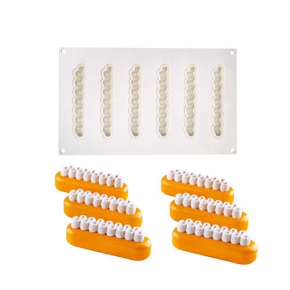 Silicone Baking Molds for Cakes Mousse Ice Cream Chocolate Candy with Precise Shape Retention