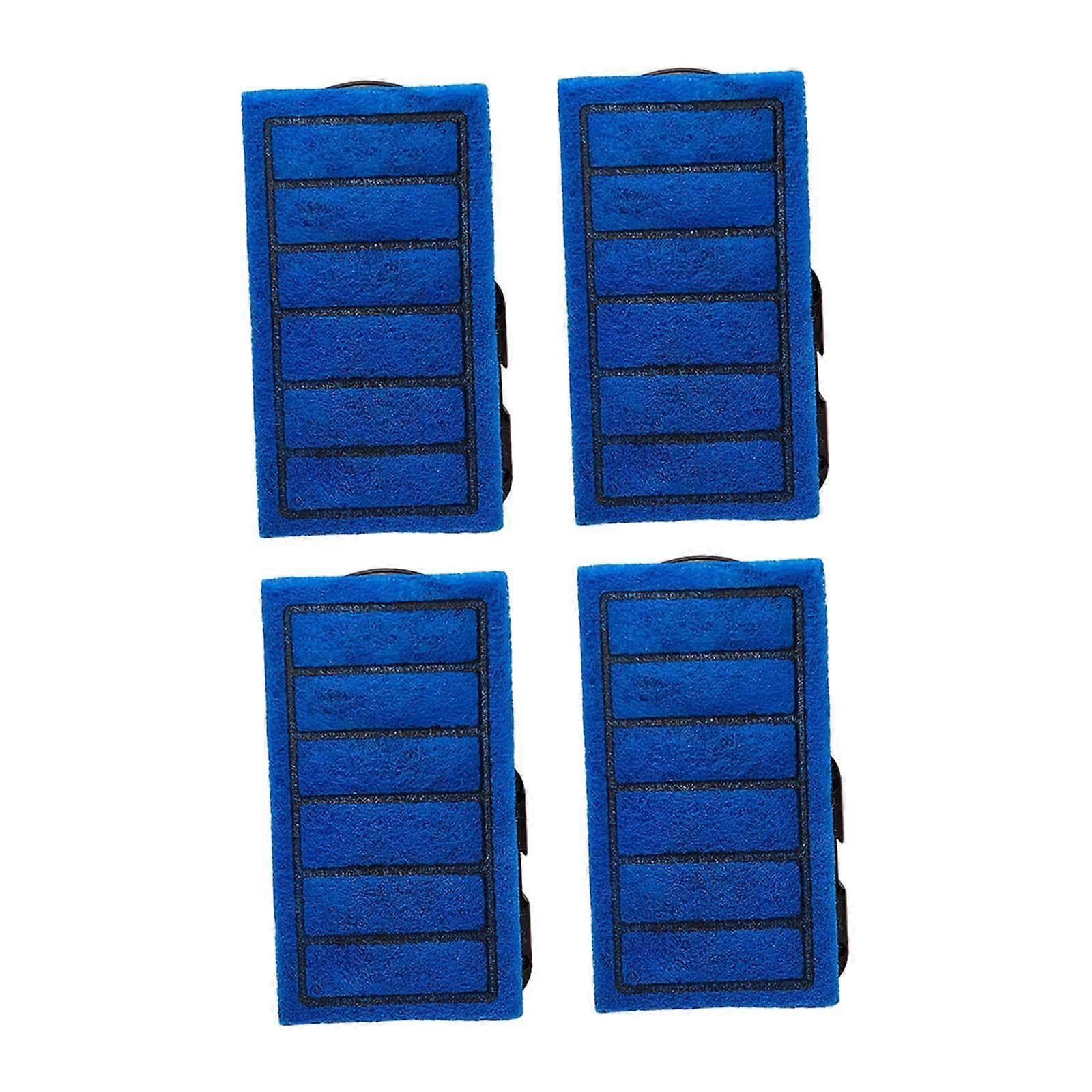 Aquarium Filter Cartridges 4 Pack  Adsorption Easy Install Internal 5W Replacement for Fish Tanks