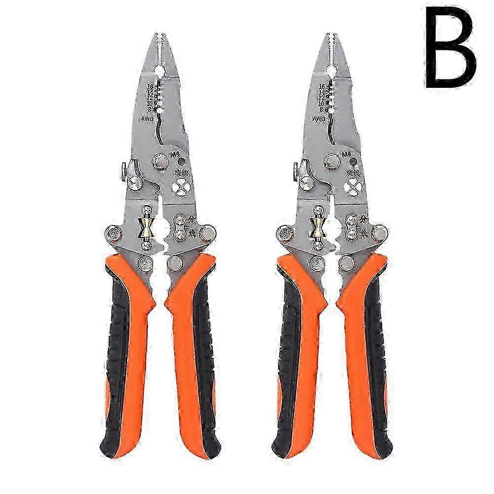 Multi-Purpose Wire Stripper Durable High Carbon Steel Cable & Wire Cutting Tool