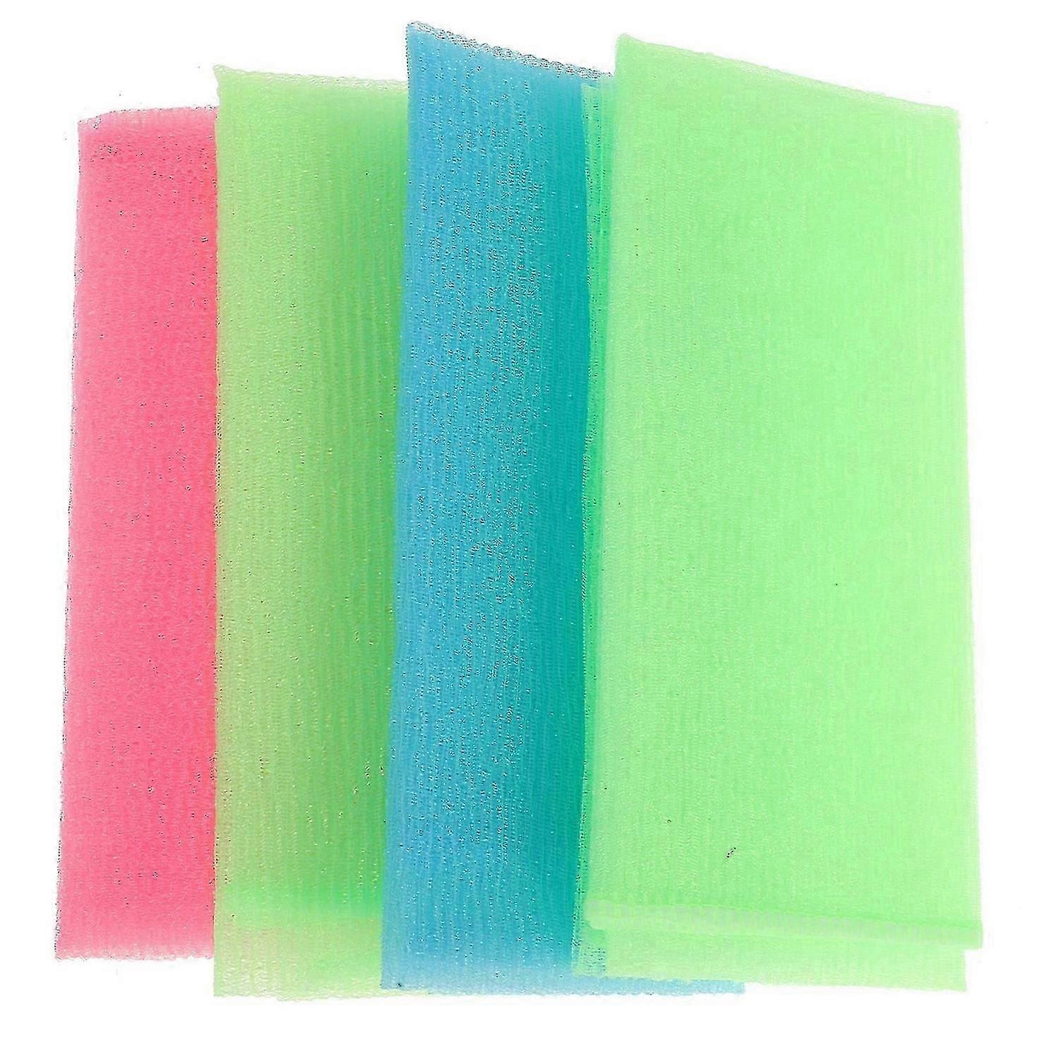 High-efficiency exfoliating bath towel