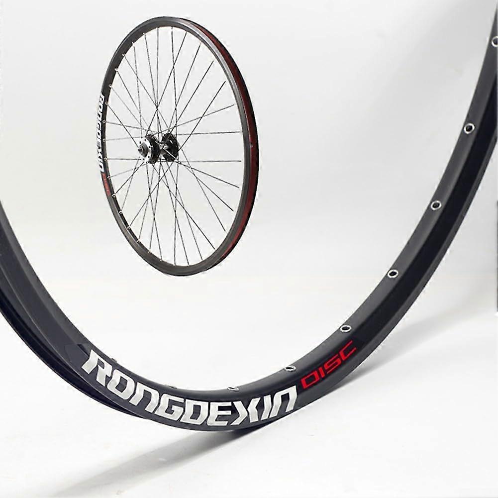 Aro de roda de mountain bike de liga de alumínio de 24 polegadas com 28 furos para freio a disco duplo, compatível com pneus de 2,125 polegadas.