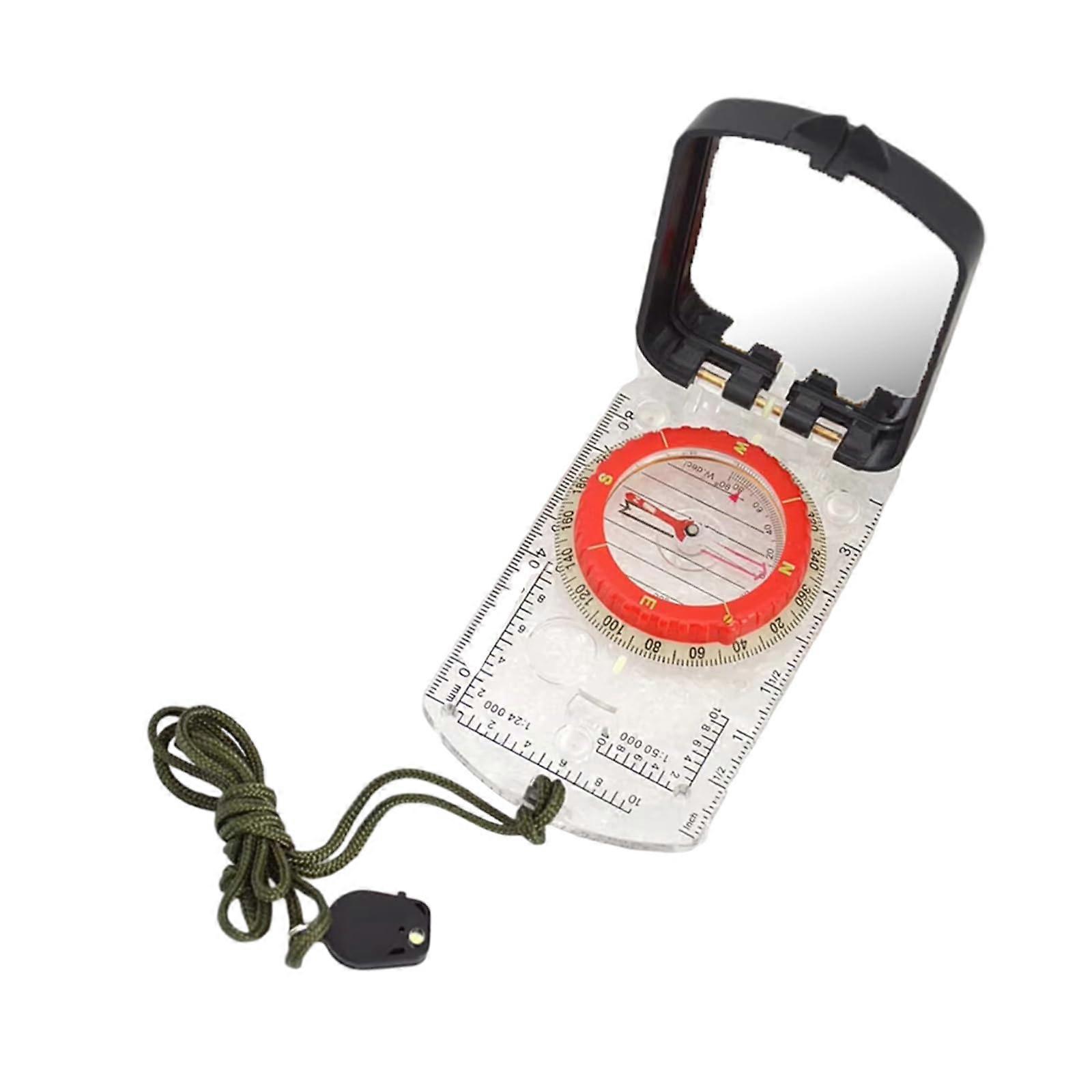 Camping Compass with Night Glow,  Accuracy Needle, Waterproof Outdoor Survival Navigation