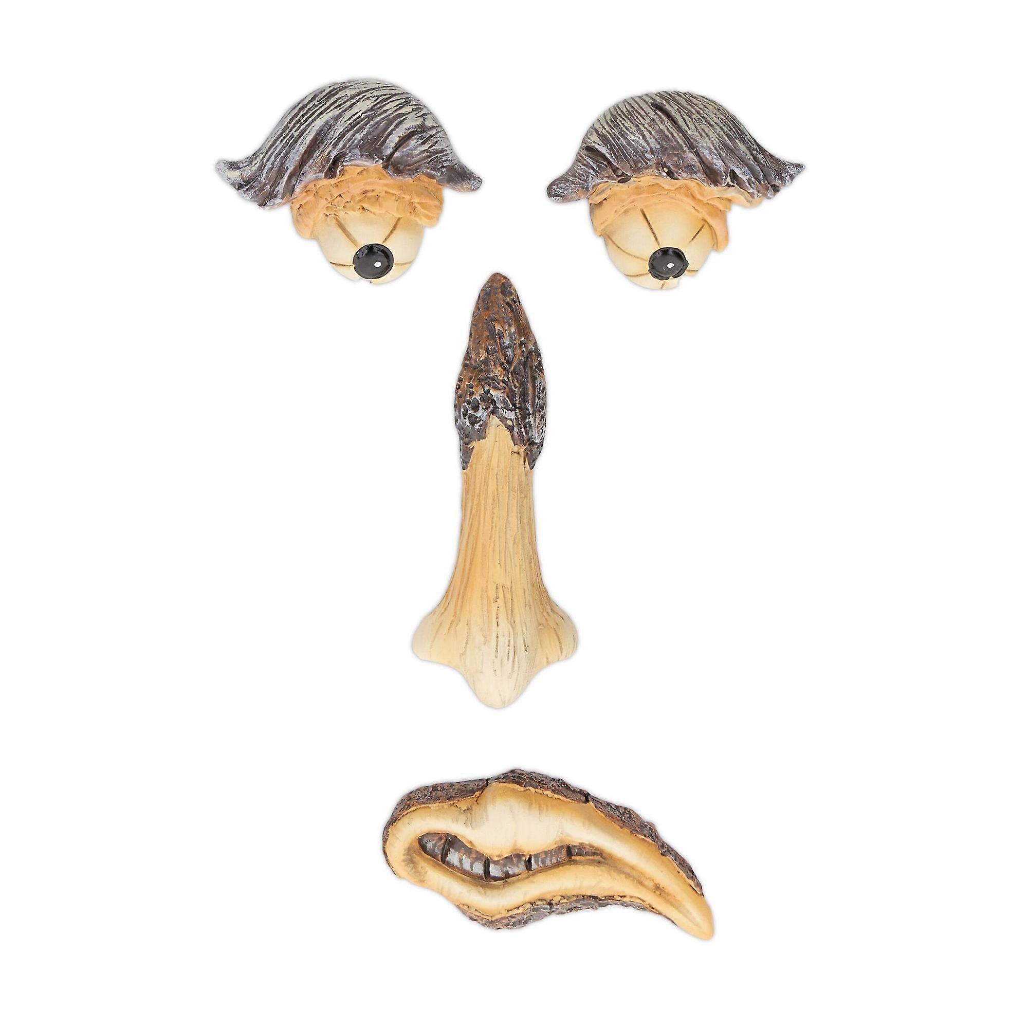 4-Piece Tree Face with Eyebrows