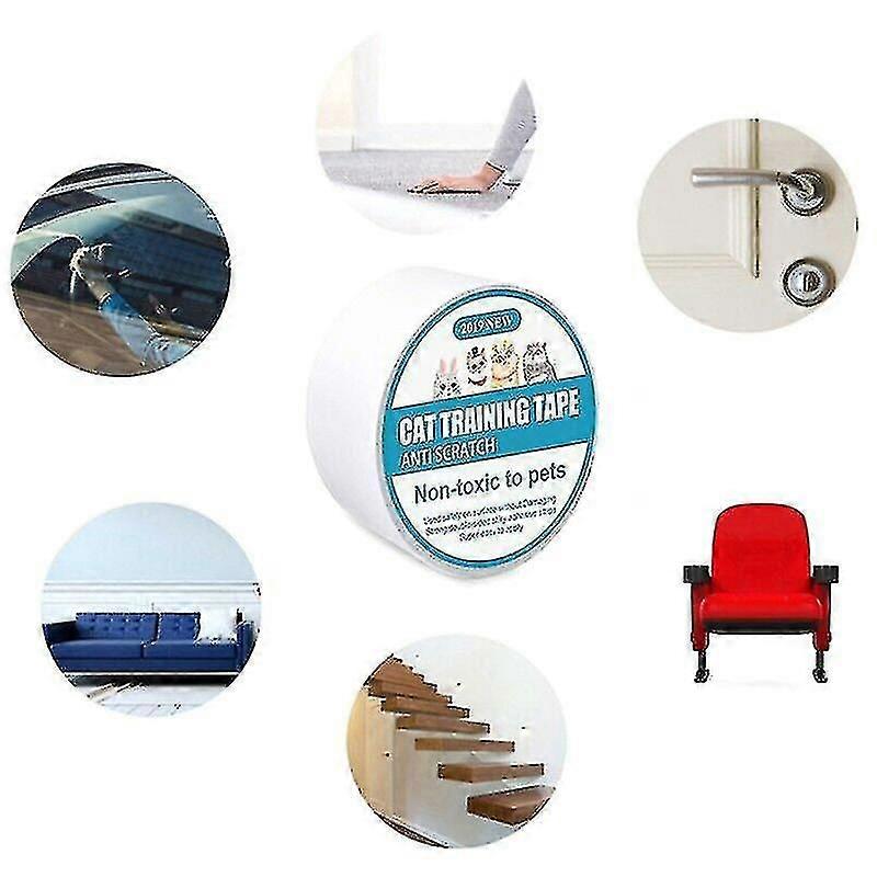Cat Anti Scratch Tape Training Sofa Door Protector Guard Sticker