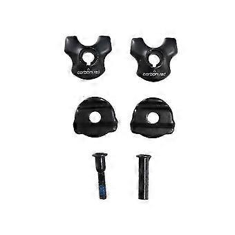 Adaptador de abraçadeira de canote para trilhos de carbono de 7x9mm, presilha para tubo de selim de bicicleta