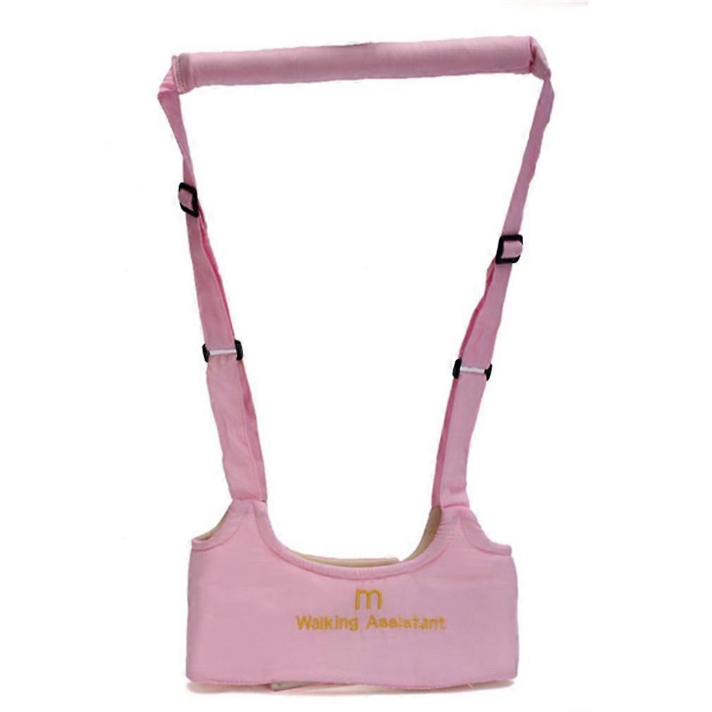 Baby Walking Harness Pink Toddler Walking Assistant with Comfortable Strap and Easy Support