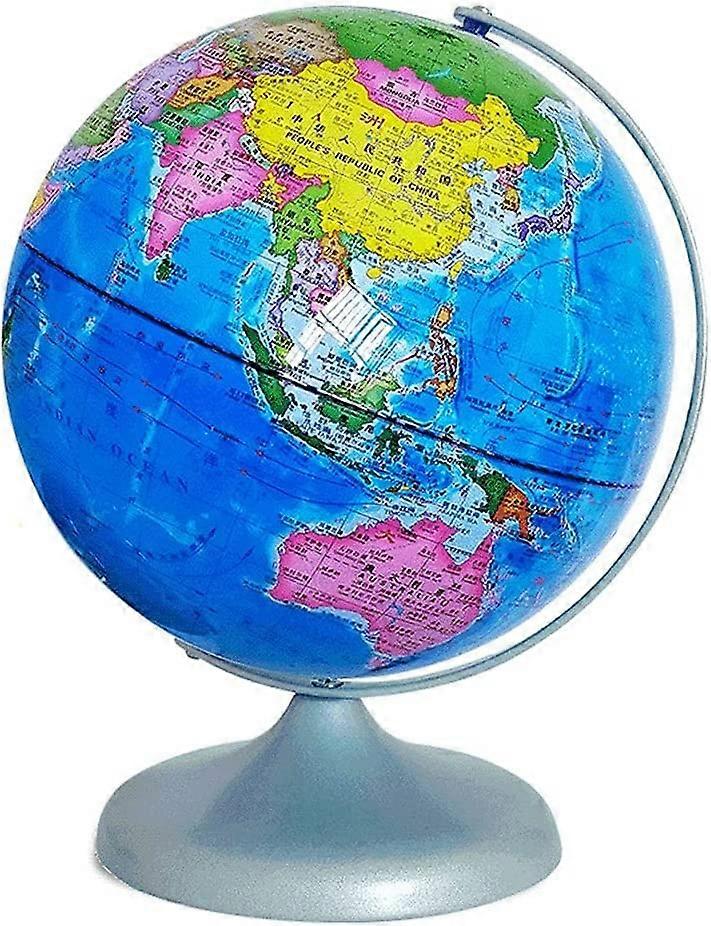 7.8 Inch Rotating World Globe for Kids Educational Desk Map Small Decorative Earth Model