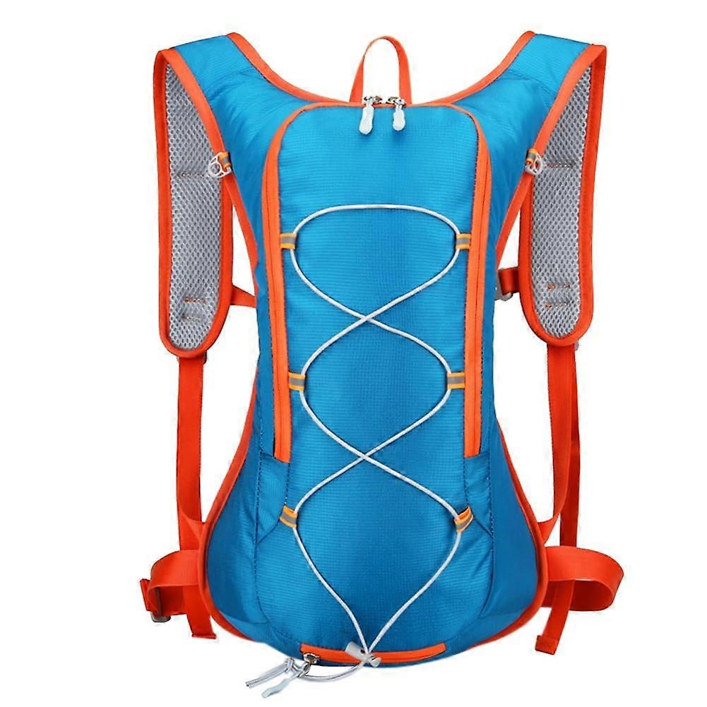 Waterproof Cycling Backpack with Hydration Pack, Reflective Strips and Helmet Net for Outdoor Riding