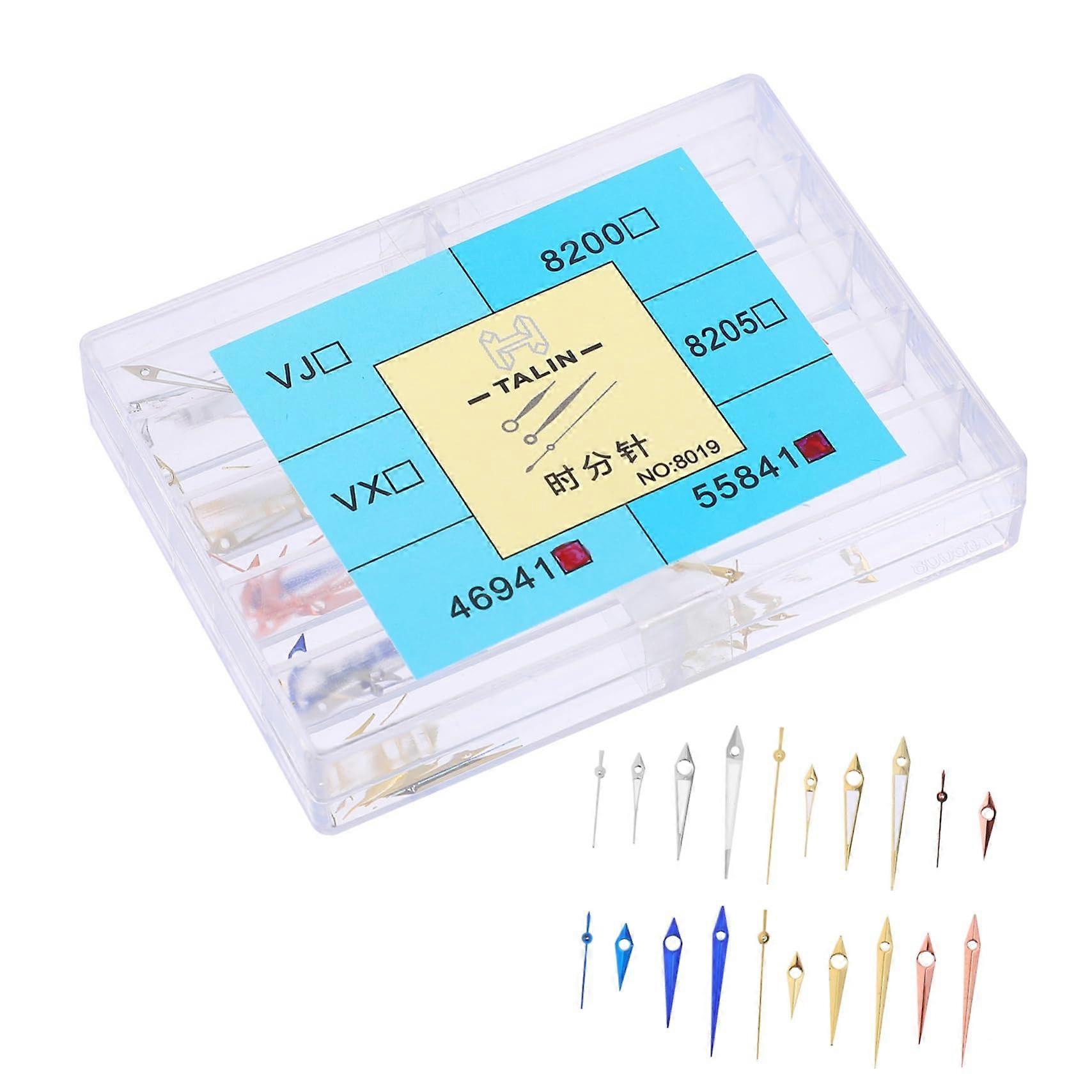 Watch Hands Replacement Kit Lightweight Easy Install Hour Minute Second Hands for