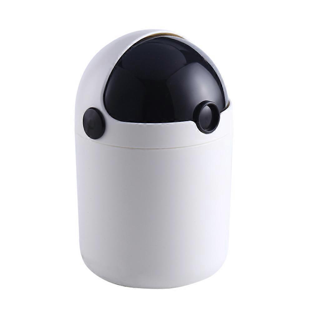 Mini Trash Can Black for Garbage 1Pcs Small Multifunctional Bathroom Wastebin