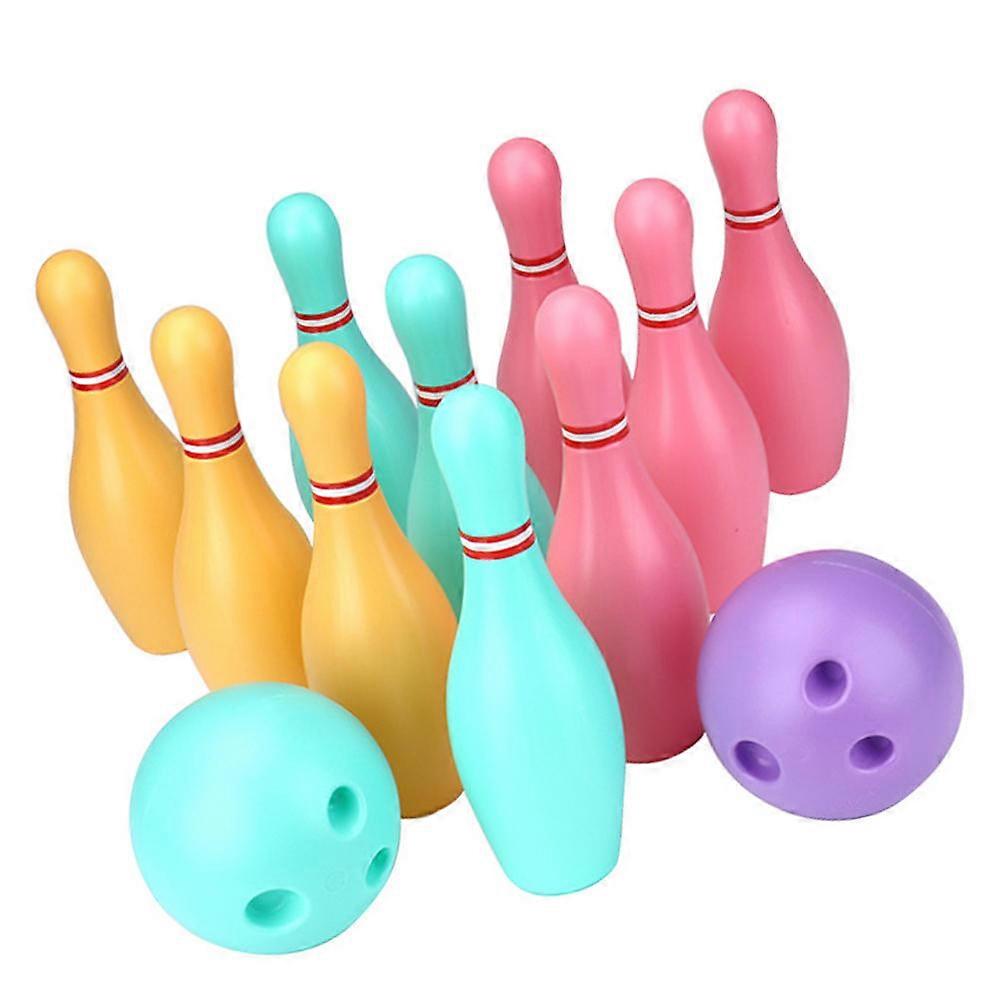 Bowling Kit for Kids 3Sets with Indoor Sports Educational Function