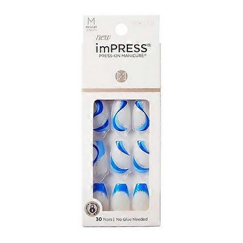 KISS Products Impress Nails Mesmerize, 30 Count (Case Of 3)