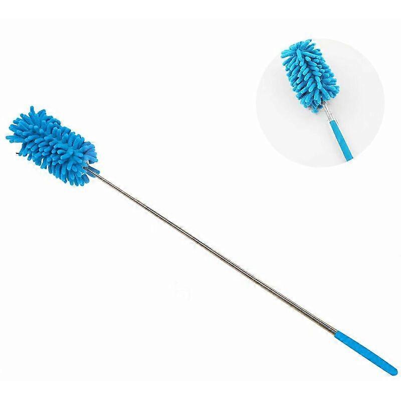 Extendable Stainless Steel Trash Can, Multifunctional, Foldable, Blue