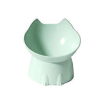 HAVELOR Pet Elevated Feeding Bowl, 4.9 x 4.5 Inch, Anti-Slip Base for Stable Meals, Raised Design for Cats and Small Dogs(black,1pcs)