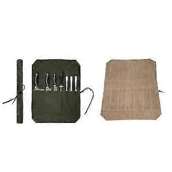 Sac de rangement pour couverts, ensemble de cuisine, pochette enroulable portable, étui pour le camping et les activités de plein air, z