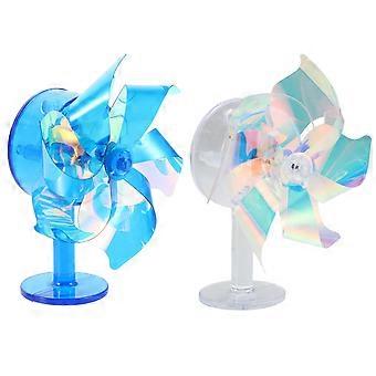 2 Pcs Windmill Bike Decor: Led Lights Wind Power For Electric Scooters And Motorcycles Fun Handlebar Decoration For Night Riding Safety