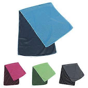 Toalha esportiva de secagem rápida, conjunto de 8 peças, absorvente de suor, retangular, refrescante, ideal para exercícios, academia e viagens.