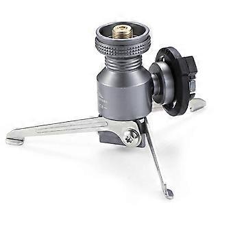 Draagbare Camping Kachel Statief Adapter Lang Gas Type Aluminiumlegering Lichtgewicht Duurzaam Stabiel Koken Ondersteuning voor Outdoor Avontuur