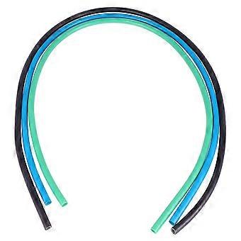 Latex Resistance Tubes Elastic Tube for Exercise Use 3Pcs Assorted Color