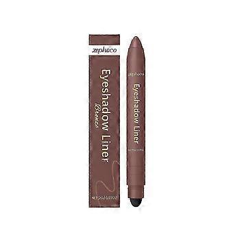 zephoco Wischfester 2-in-1 Lidschatten-Liner, ganztägig haltbar, perfekt für Frauen und Mädchen – Bronze_duiBT