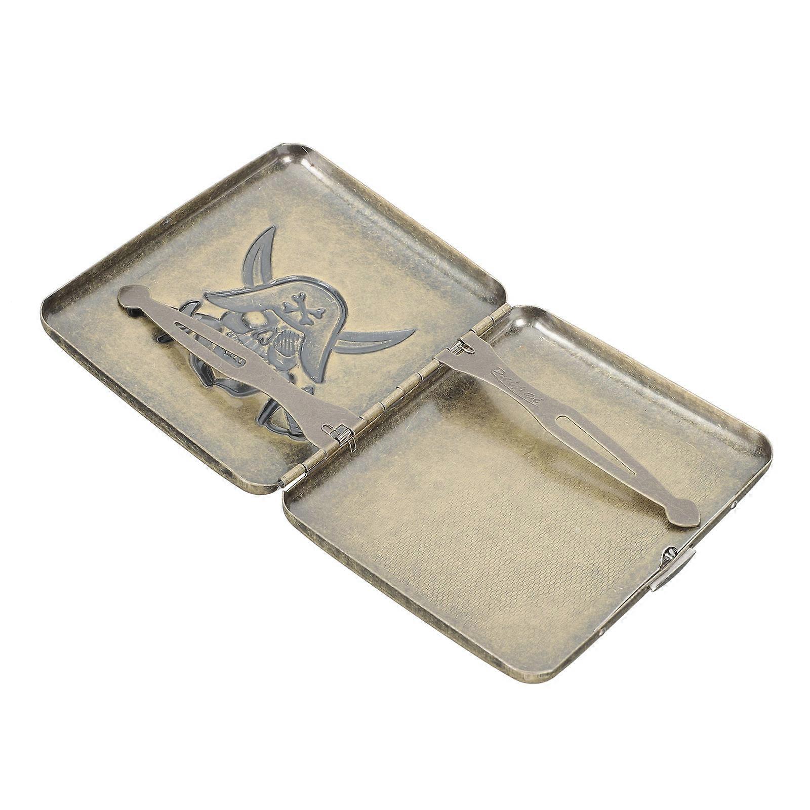 Retro Case Metal Case Box for Storage Use