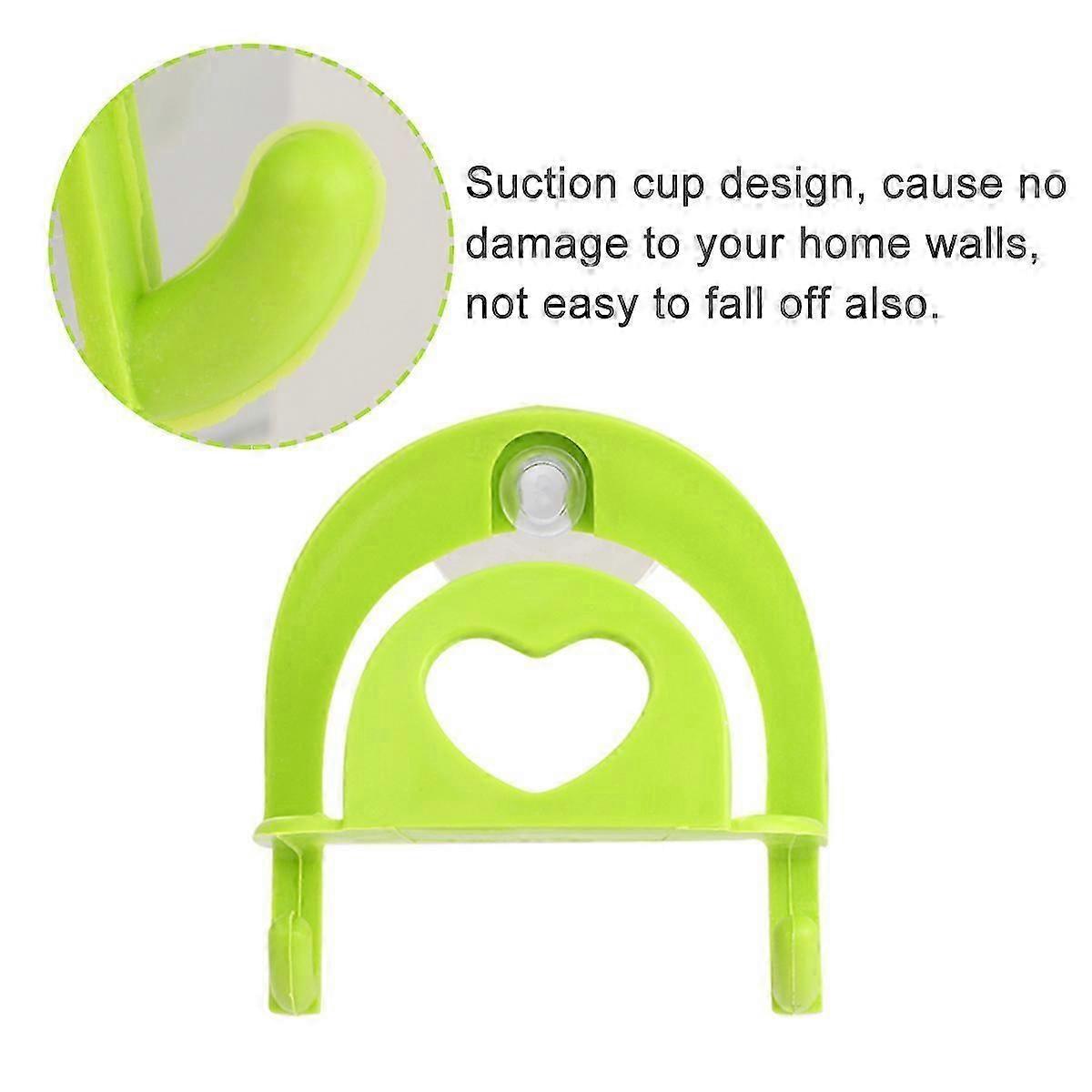 Plastic Suction Storage Rack Holder for Storage Blue 3Pcs Set