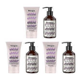Extra Strong Curls Gel & Hydrating Cream Set for Defined, Frizz-Free Hair