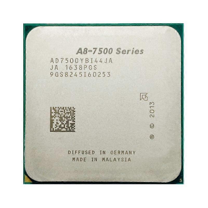 A8-7500 CPU - Socket FM2+ 4 Cores 4 Threads 3.4GHz 1MB L2 Cache 4MB L3 Cache 65W.