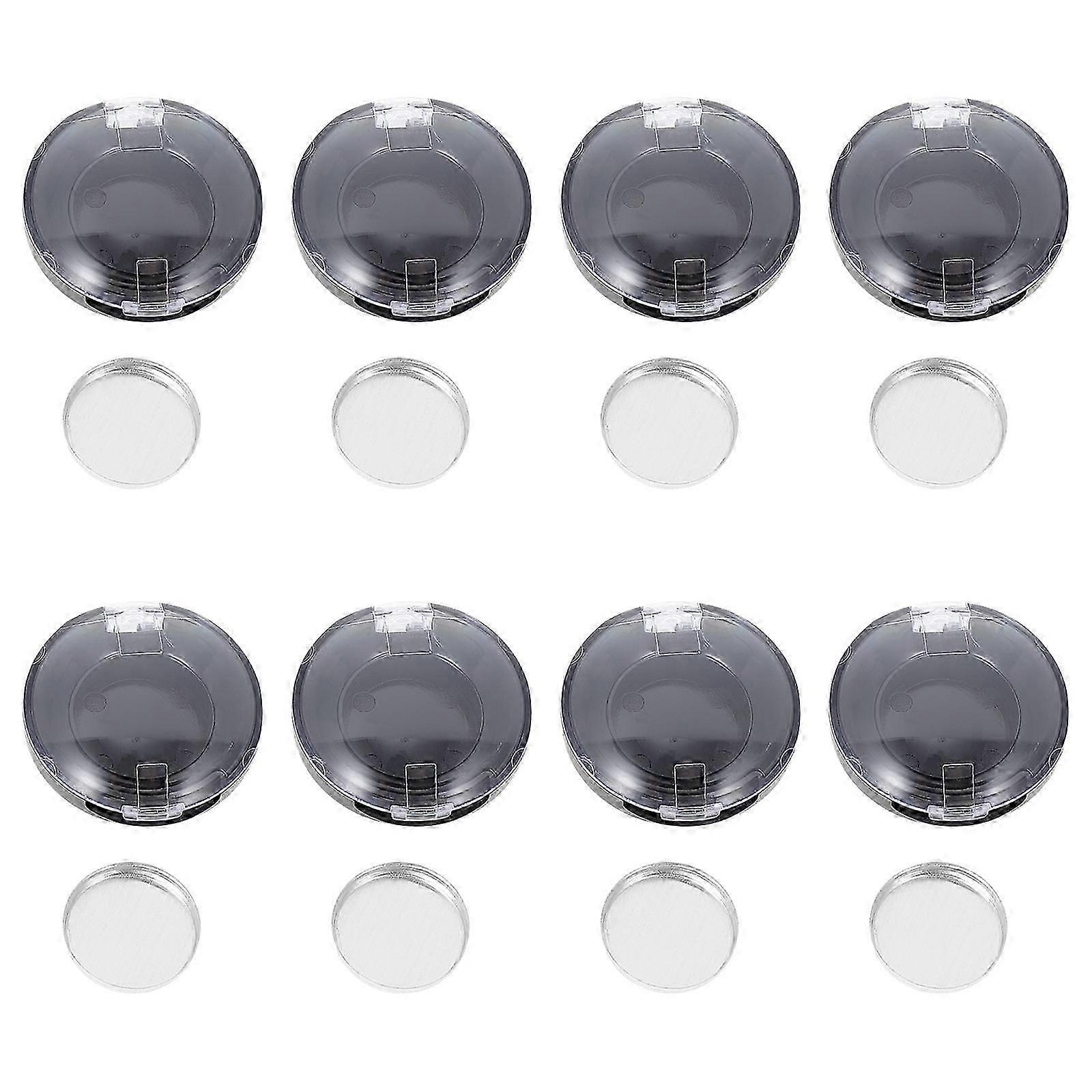 Eyeshadow Box Plastic Storage Container for Cosmetics 8Pcs Practical Sub Storage Boxes