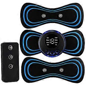 2023 NEW good Mini Electric Neck Back Massager EMS Cervical Massage Patch Relief Pain