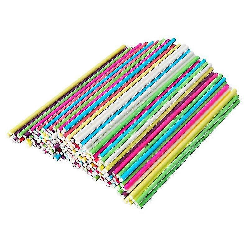 200pcs cake decorations , Paper Lollipop Sticks