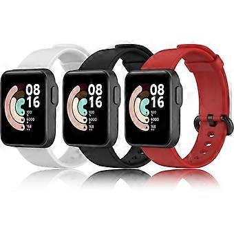 Cinturino compatibile per Xiaomi Mi Watch Lite Cinturino di ricambio in silicone morbido per donna e uomo