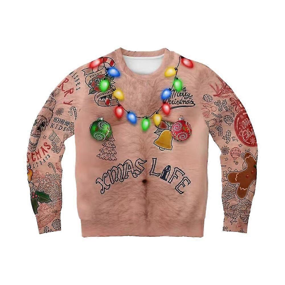 Noël Femmes Hommes Ugly Pull de Noël Pull Pull PullEr Tunique