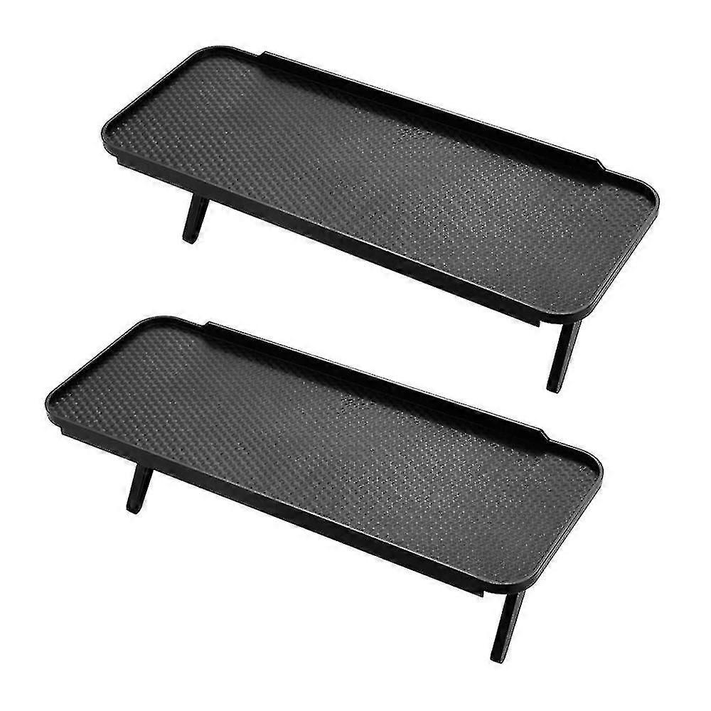 2 Pcs Tv Top Shelf Screen Shelf Adjustable
