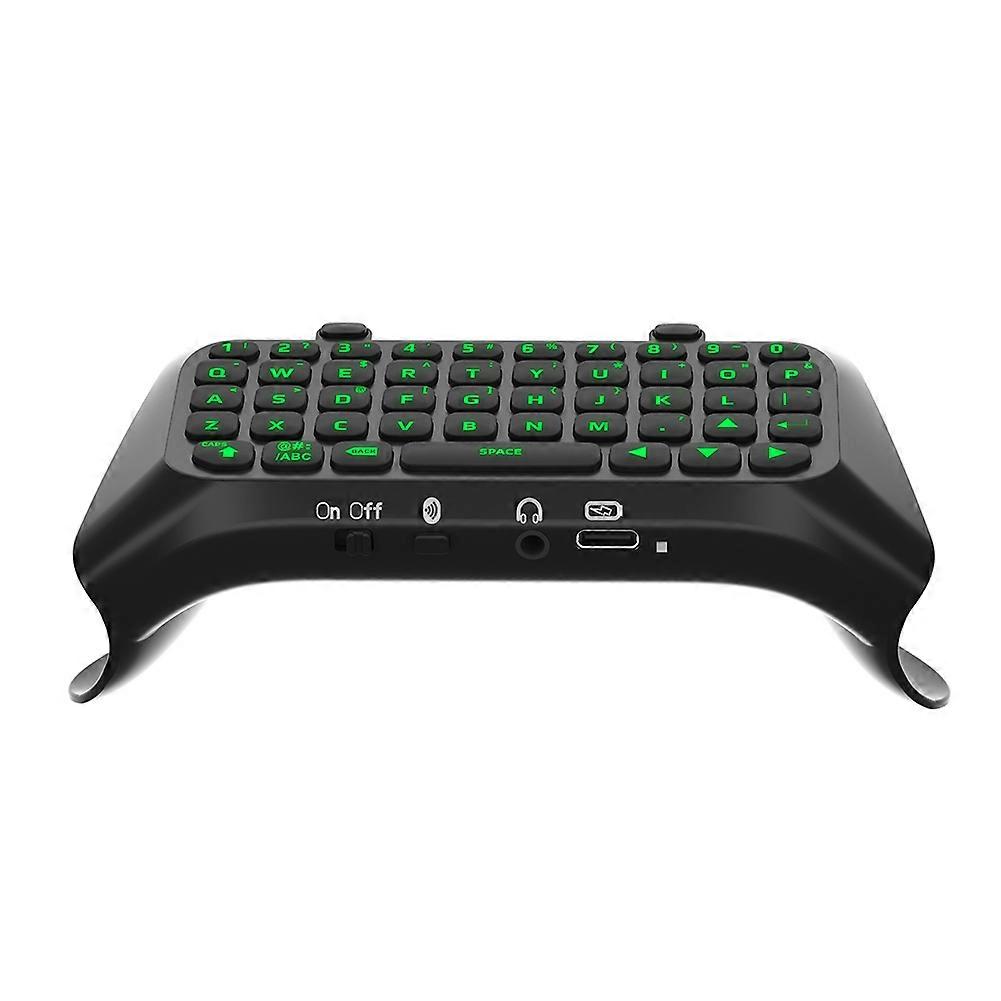 Controller Keyboard Bluetooth-Compatible Wireless Gaming Keypad Green Backlight Built-in Speaker compatible with Elite Handle