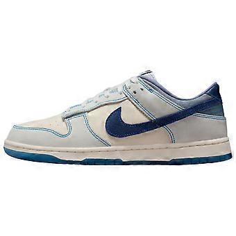 Nike Dunk Low Top Skateboardschuhe Unisex Weiß Blau IB6752-101
