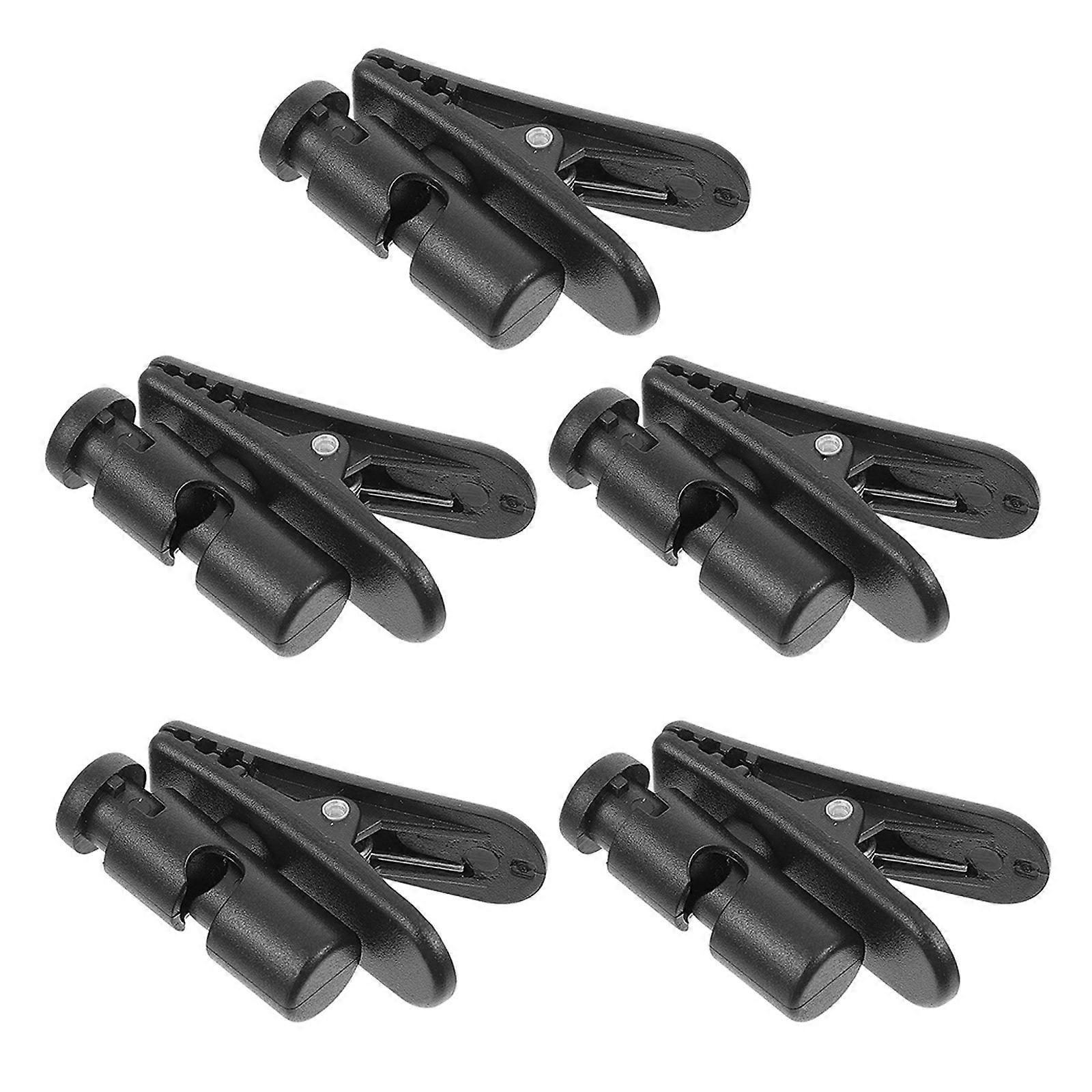 5Pcs Creative Earphone Wire Clip Headset Cord Clip Simple Mic Wire Clips