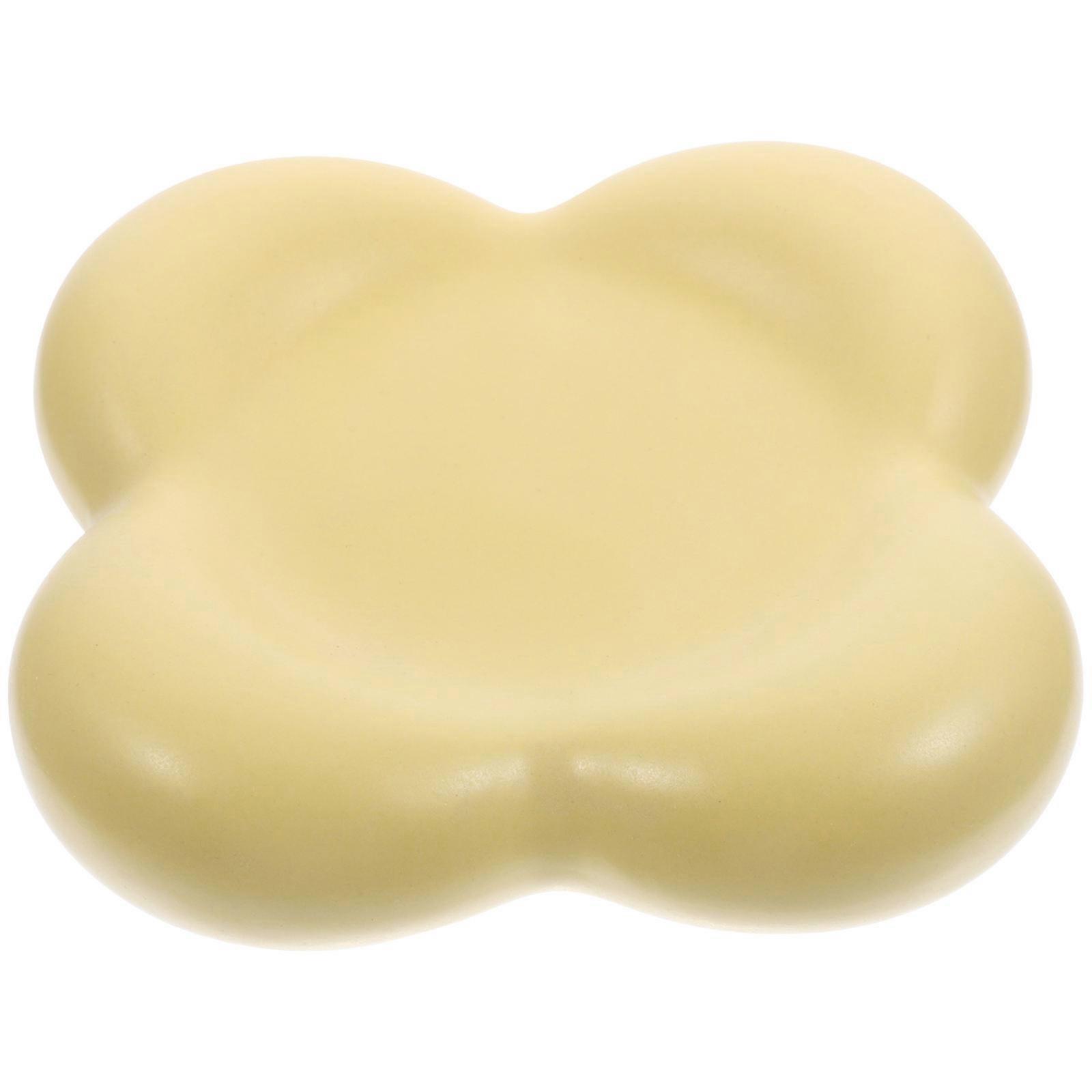 Ceramic Teacup Tray Household Candy Tray Multi-function Dry Fruit Tray Snack Supply
