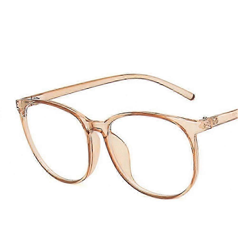 Transparent Computer Glasses Frame Anti Blue Light Square Eyewear Blocking
