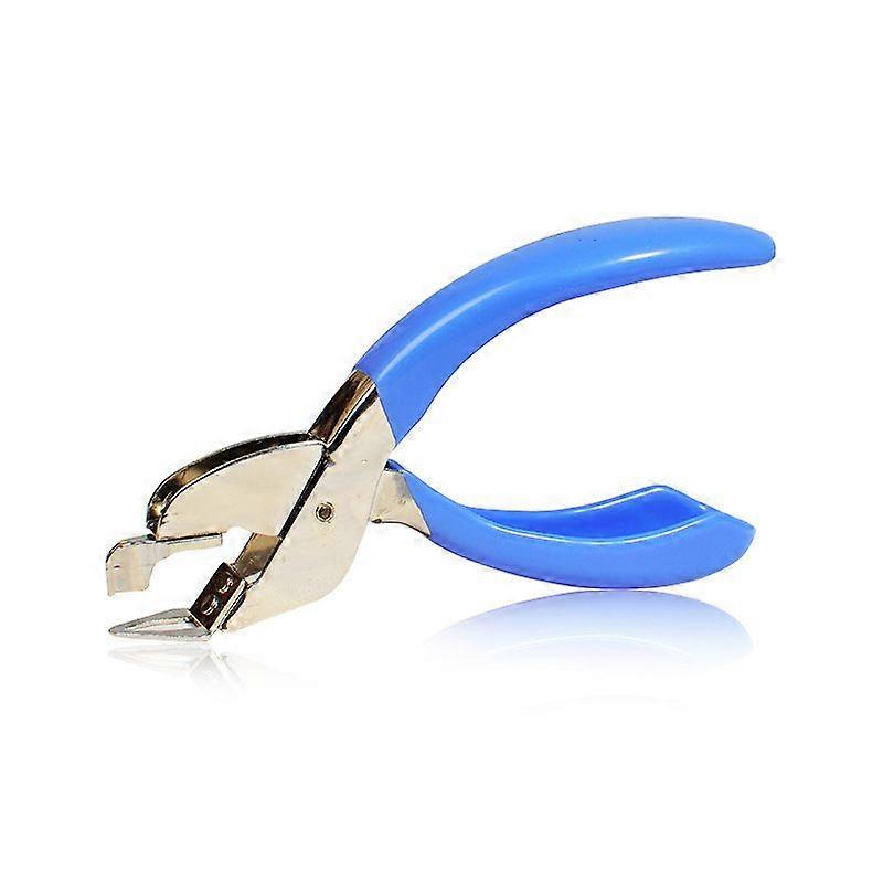 Staple Puller,hand Staple Remover Spring Loaded Staple Puller (pink)