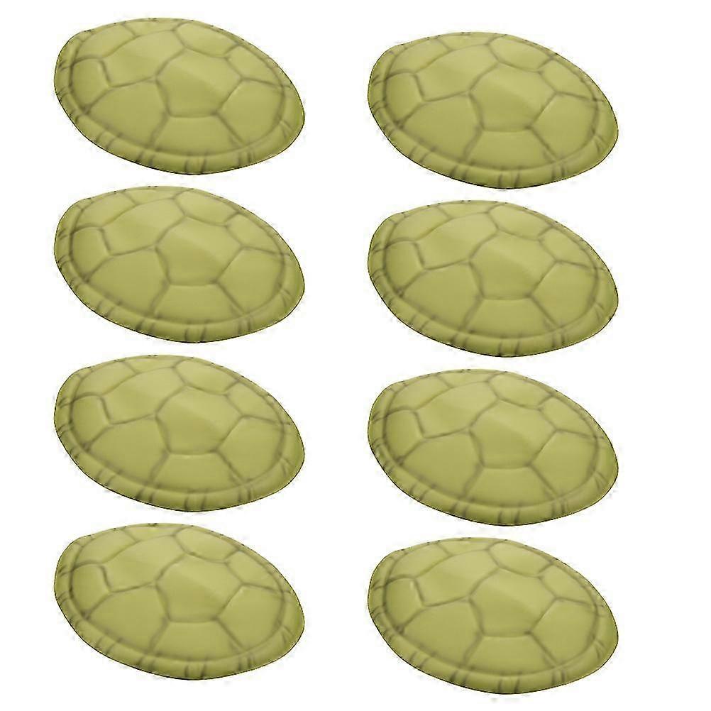 Turtle Shell Cosplay Prop compatible with Decoration 8Pcs Green Eva Turtle Backing Shell