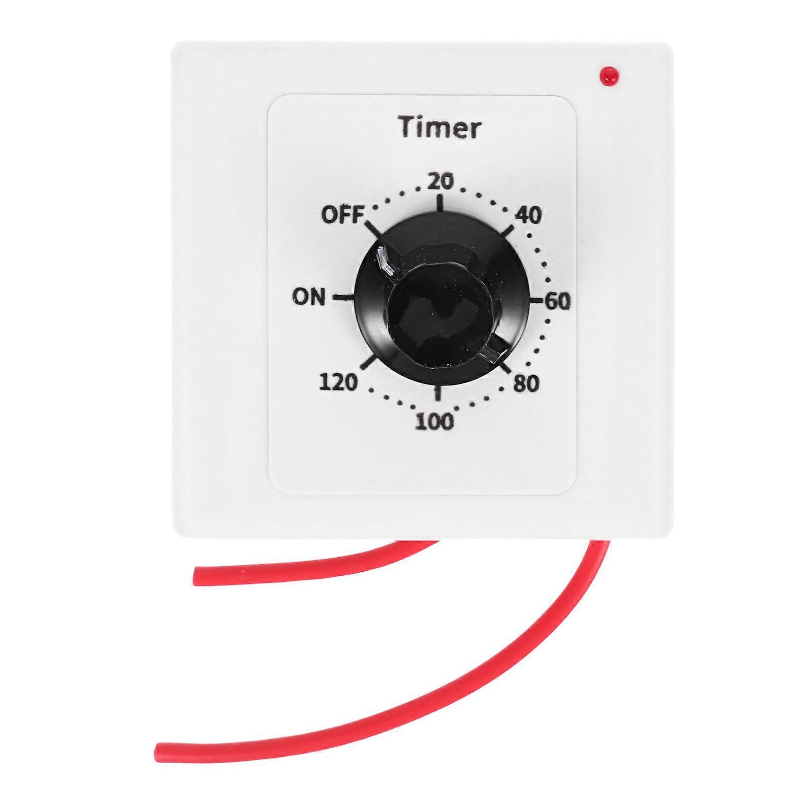 Time-Controlled Switch with Countdown for Household Appliances