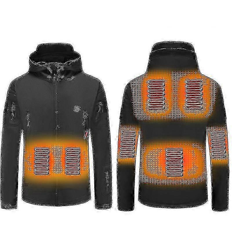 Heated Jacket, Waterproof Winter Outdoor Heated Jacket Heating Jacket Coat