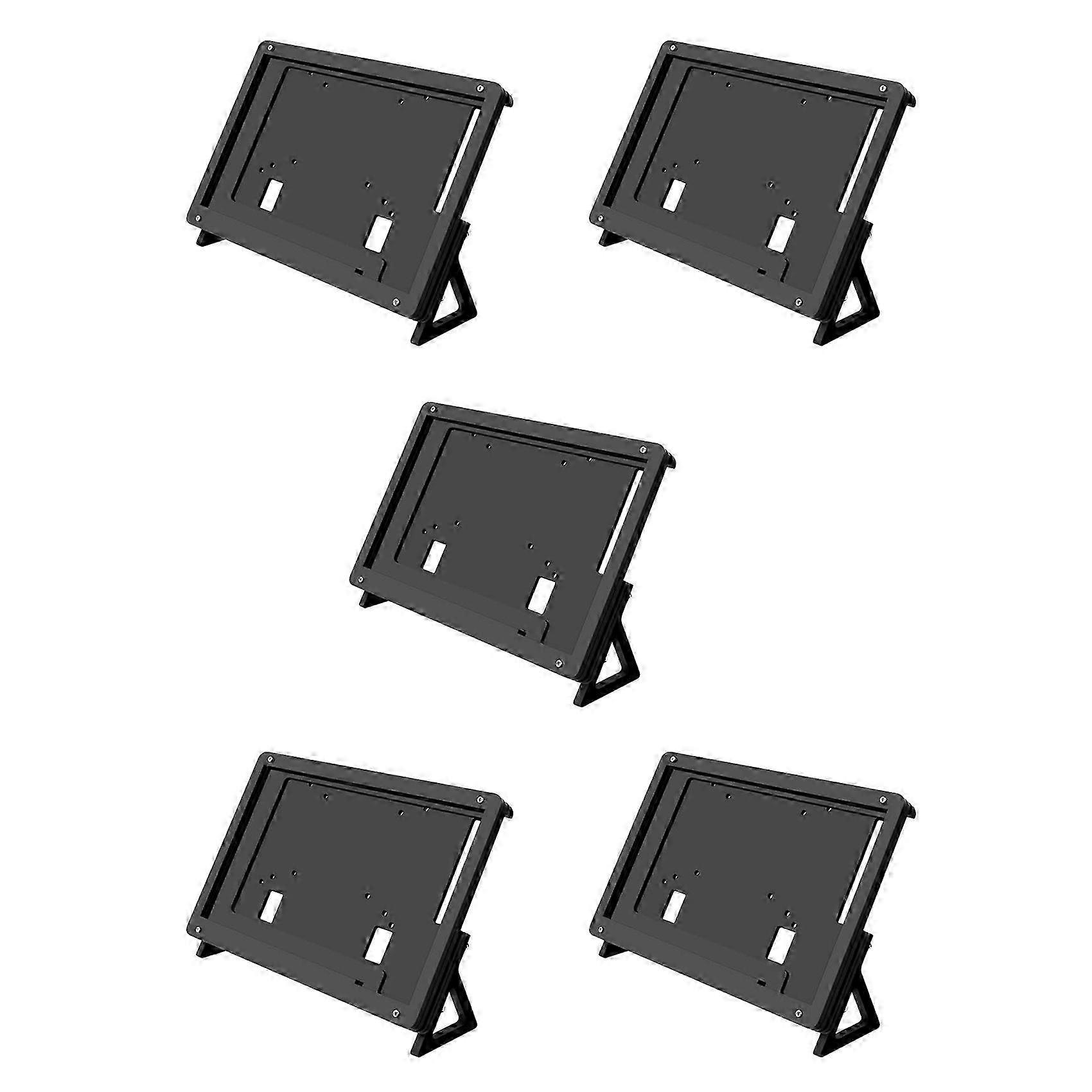 5pcs 7 Inch Lcd Acrylic Bracket Case Contact Screen Case Holder Bracket for Raspberry Pi 3 Model B+