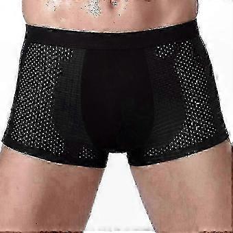 Men's Boxer Briefs 4 Pack - Soft Breathable Underwear for All-Day Comfort, Sport & Daily Wear