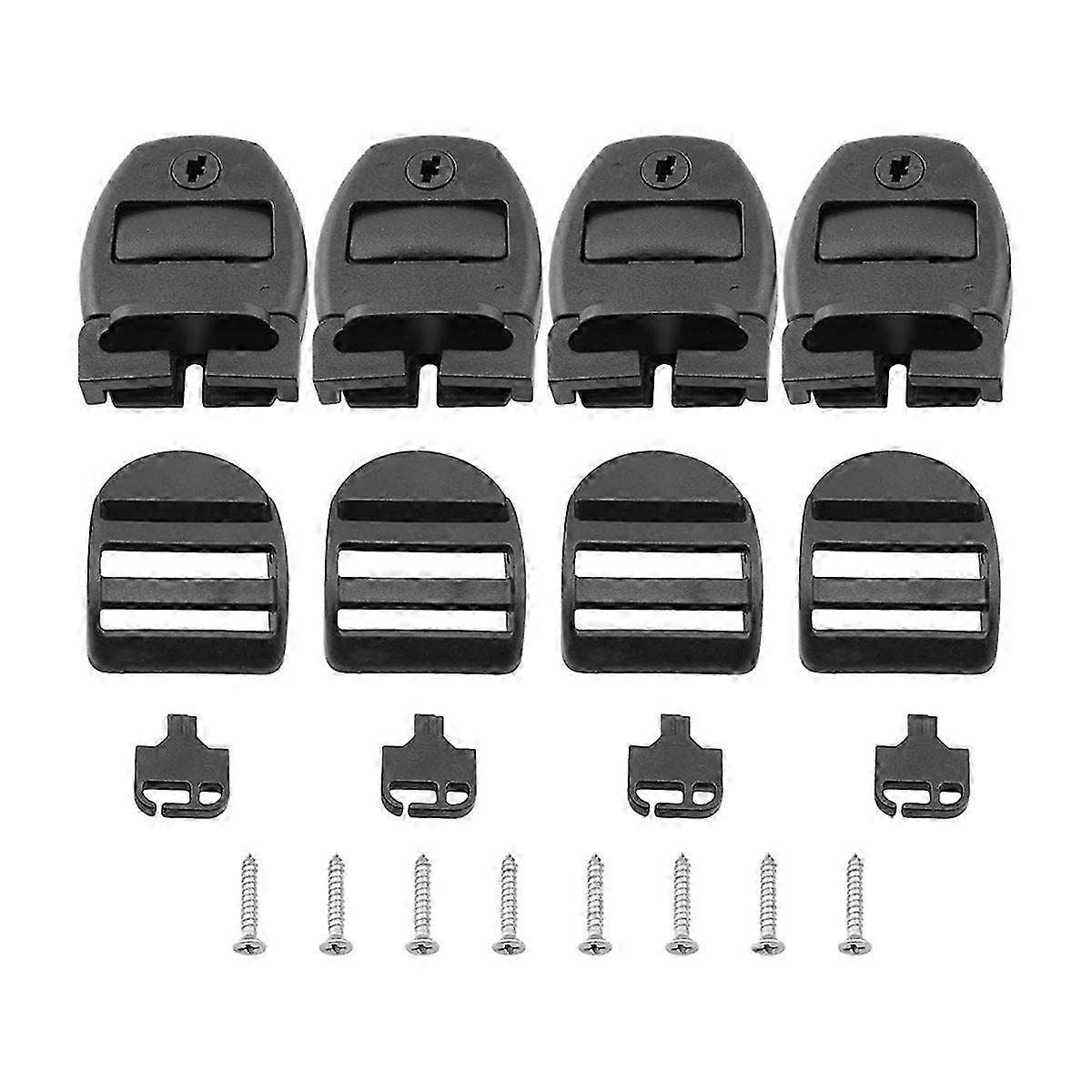 4Sets Spa Hot Tub Cover Clips Latch Replacement Kit Latch Locking