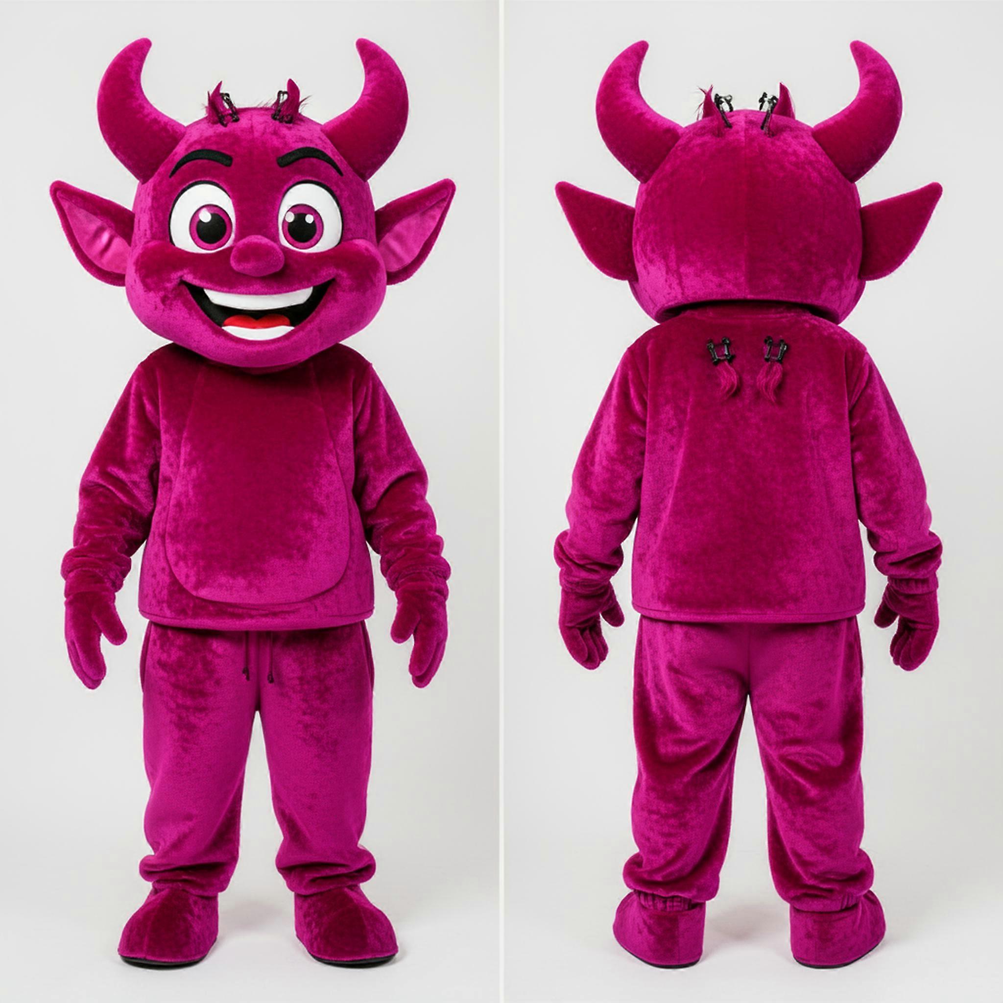 MASTICOT Magenta Flared Devil Mascot